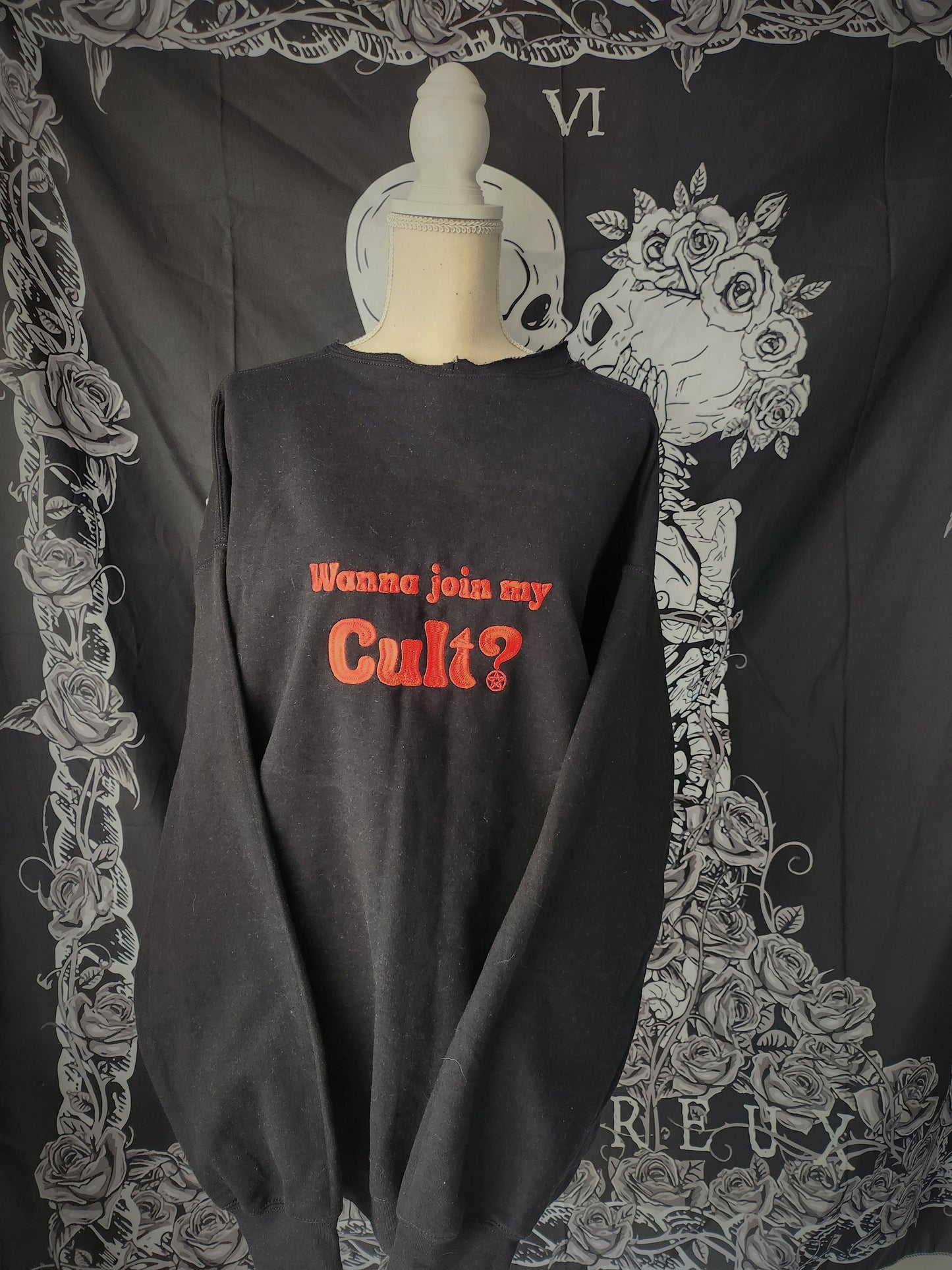 Wanna Join My Cult Zip Up Hoodie