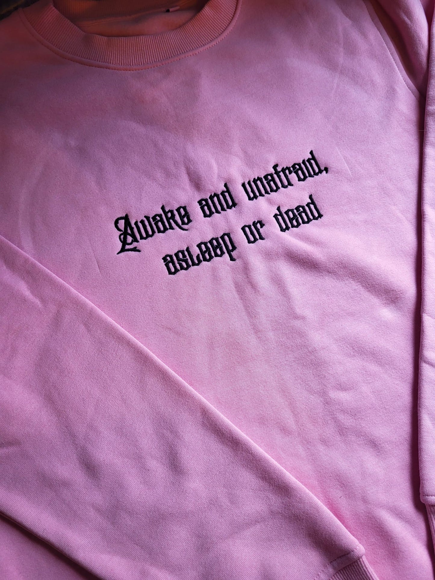 Awake & Unafraid Zip Up Hoodie