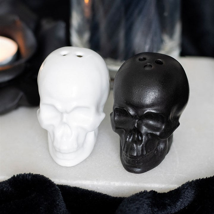 Skull Salt and Pepper Shakers