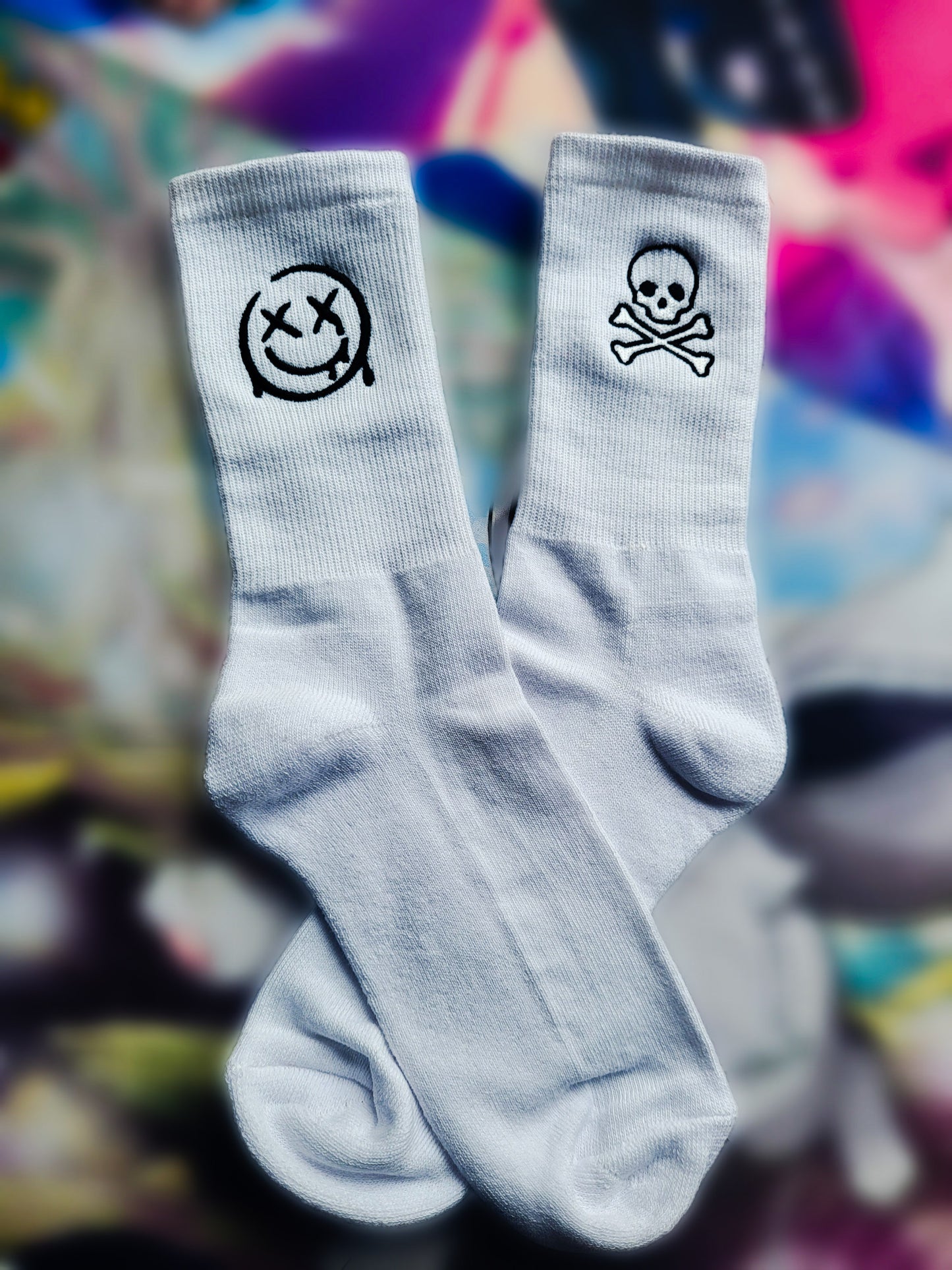 Custom Embroidery Crew Socks