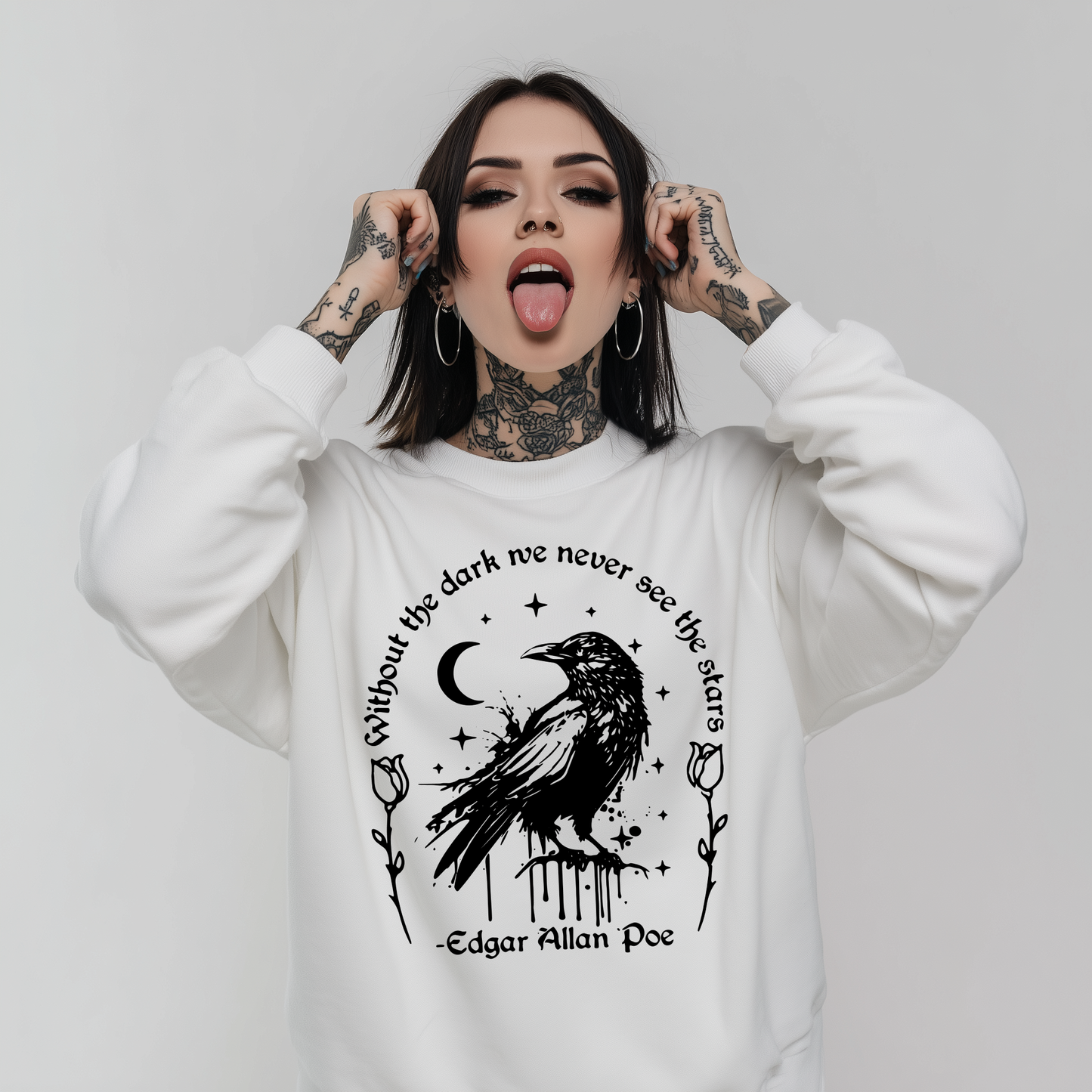 Without The Dark Printed Sweatshirt