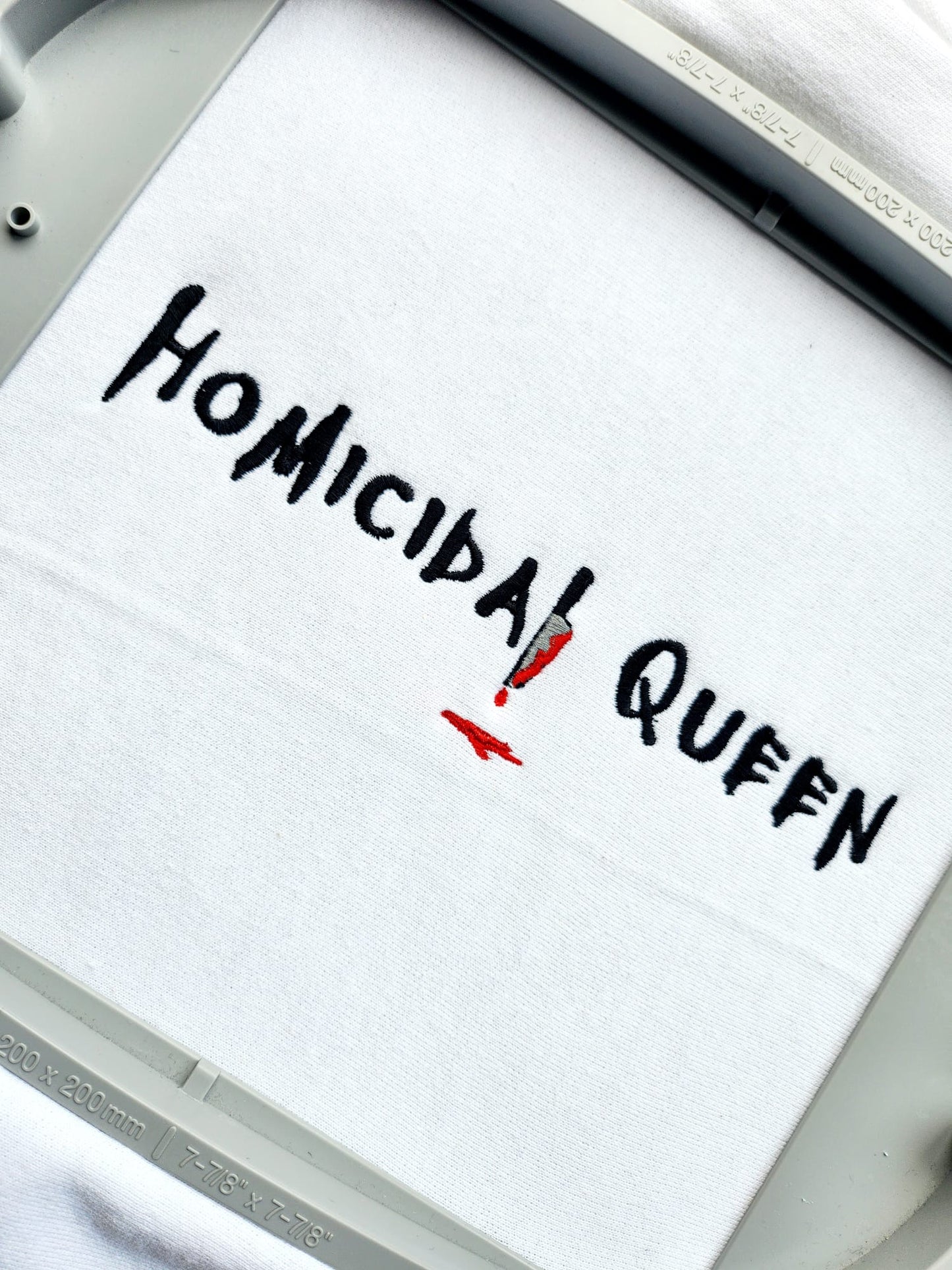 Homicidal Queen Zip Up Hoodie