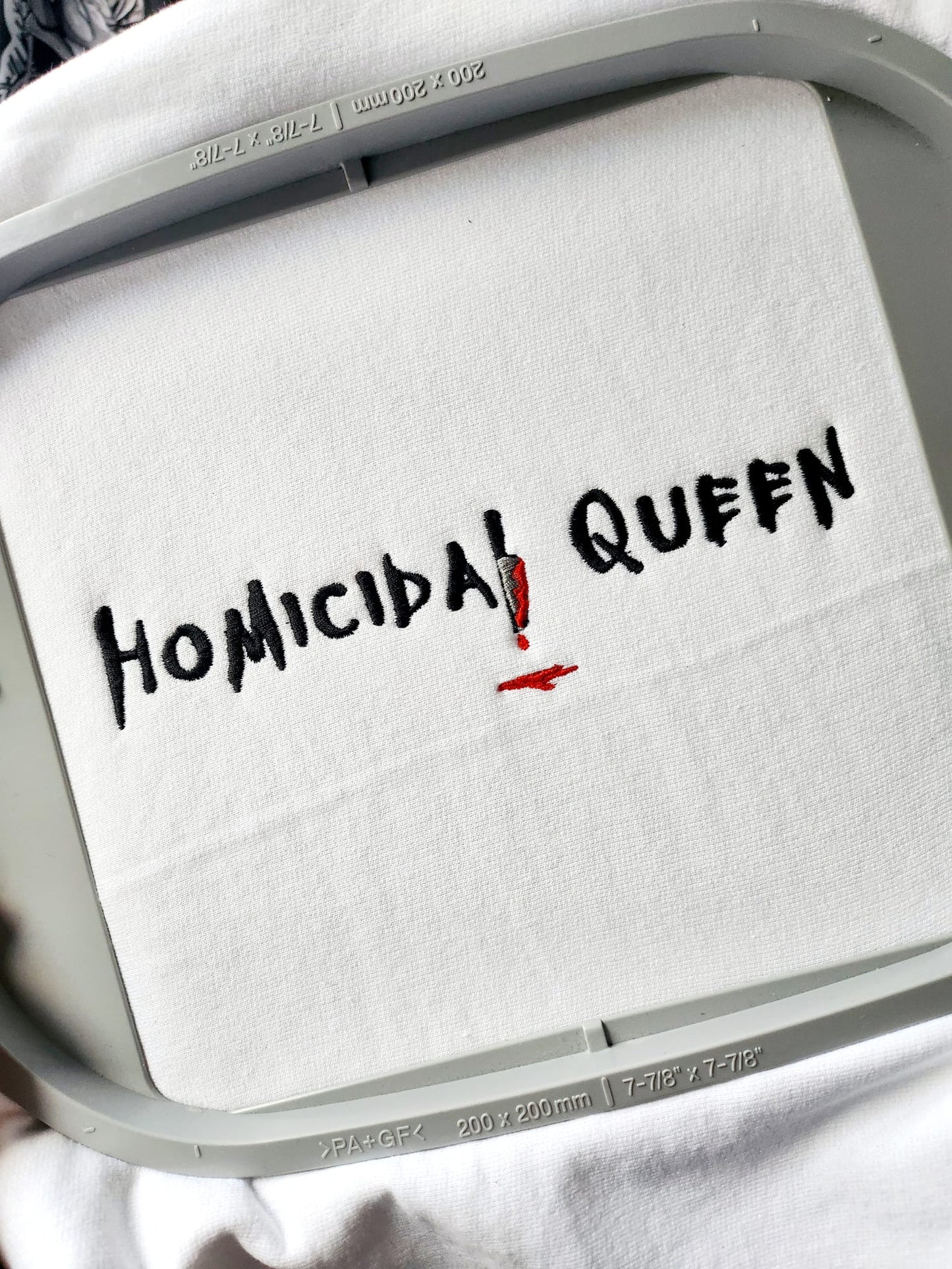 Homicidal Queen Zip Up Hoodie
