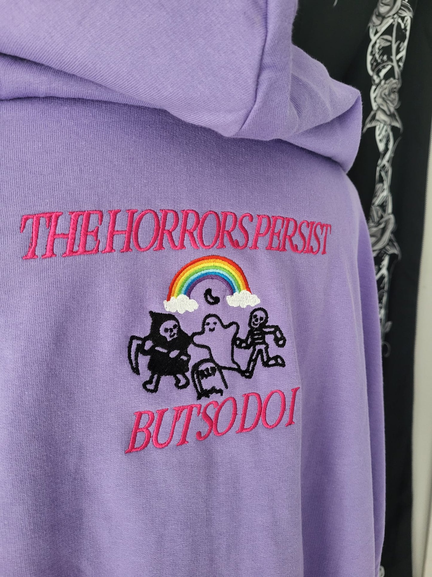 The Horrors Persist Kapuzenjacke mit Reißverschluss