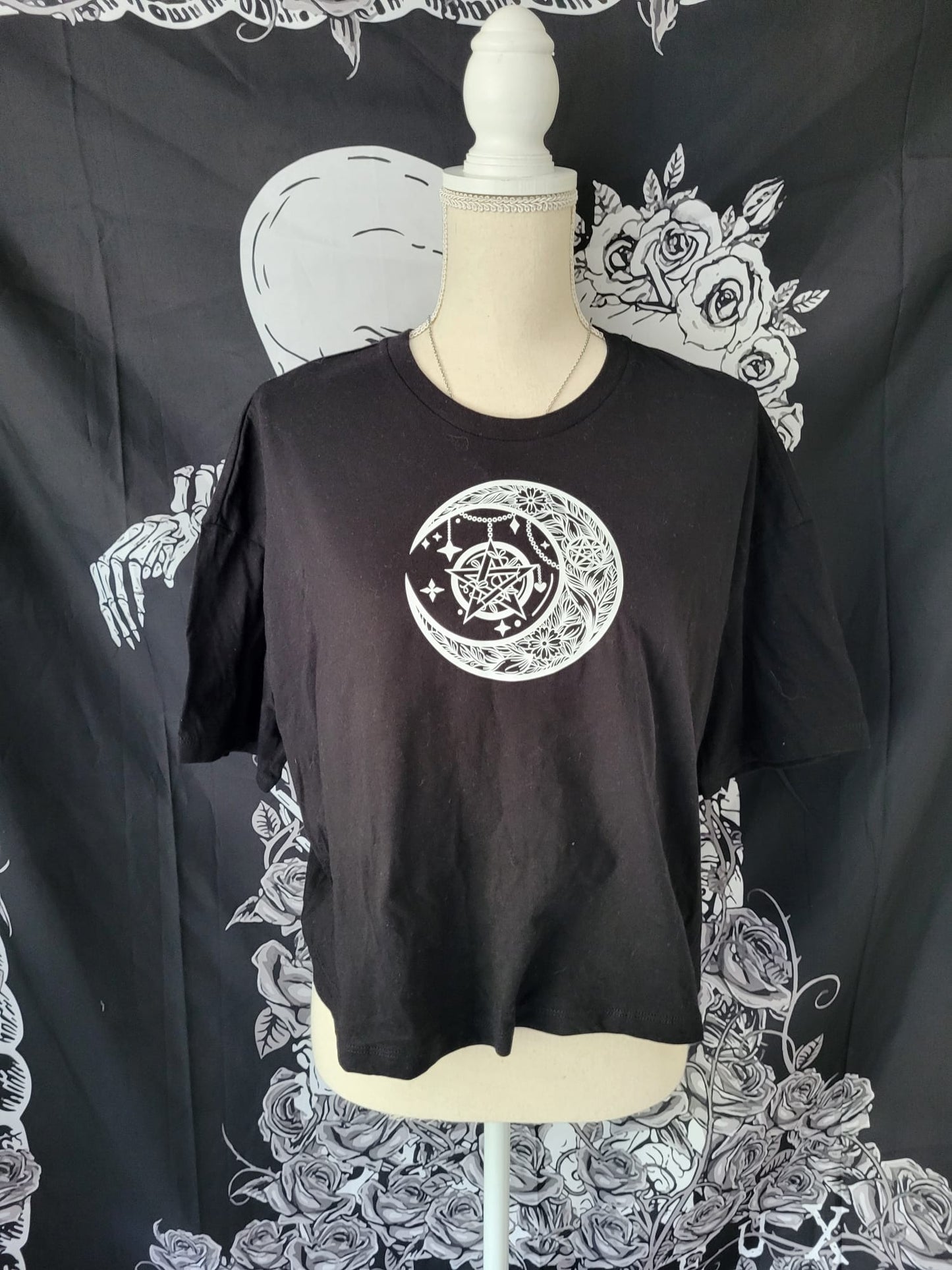 Pentagramm Crop T-Shirt