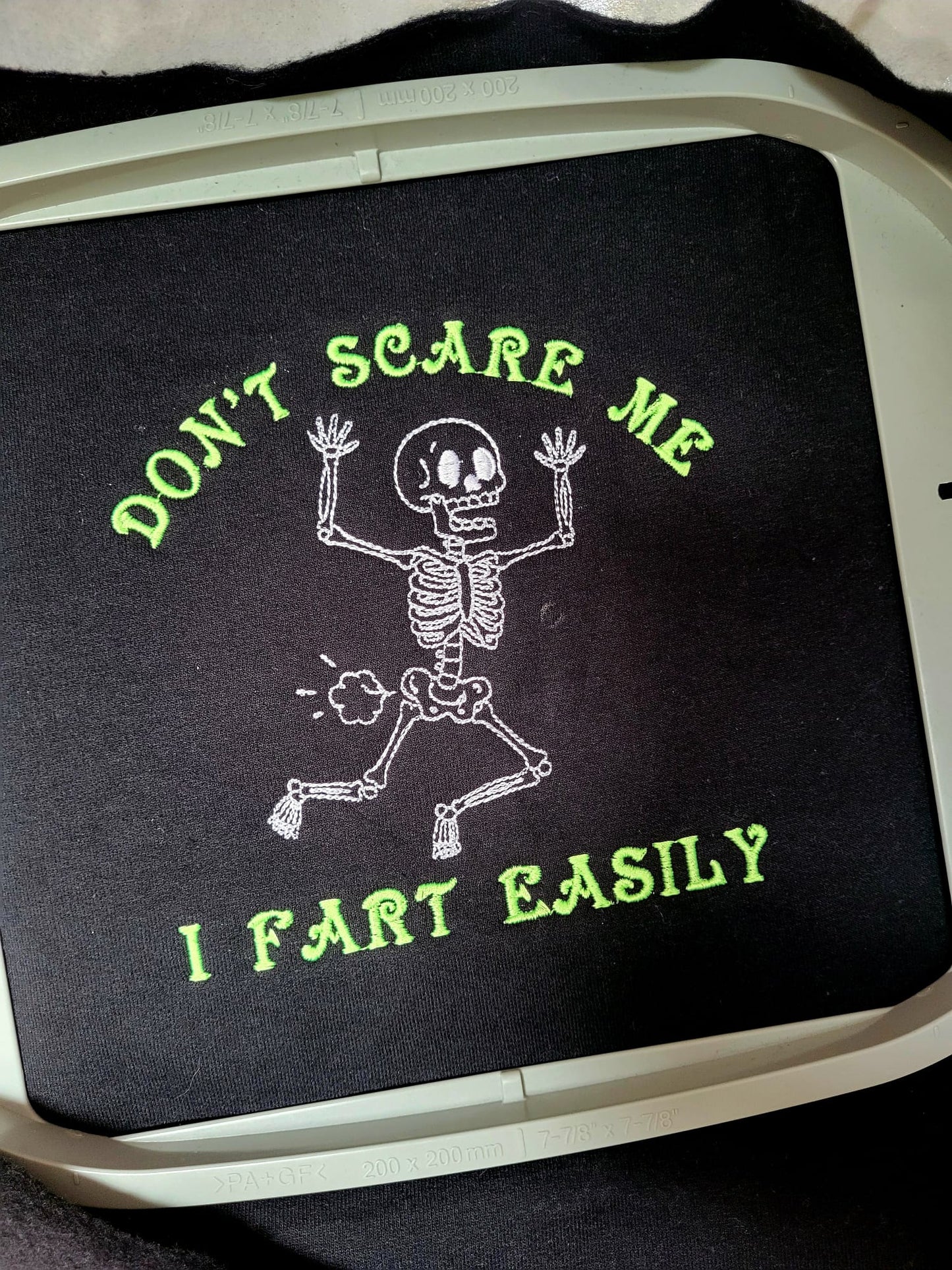 Don't Scare Me I Fart Easily Zip Up Hoodie