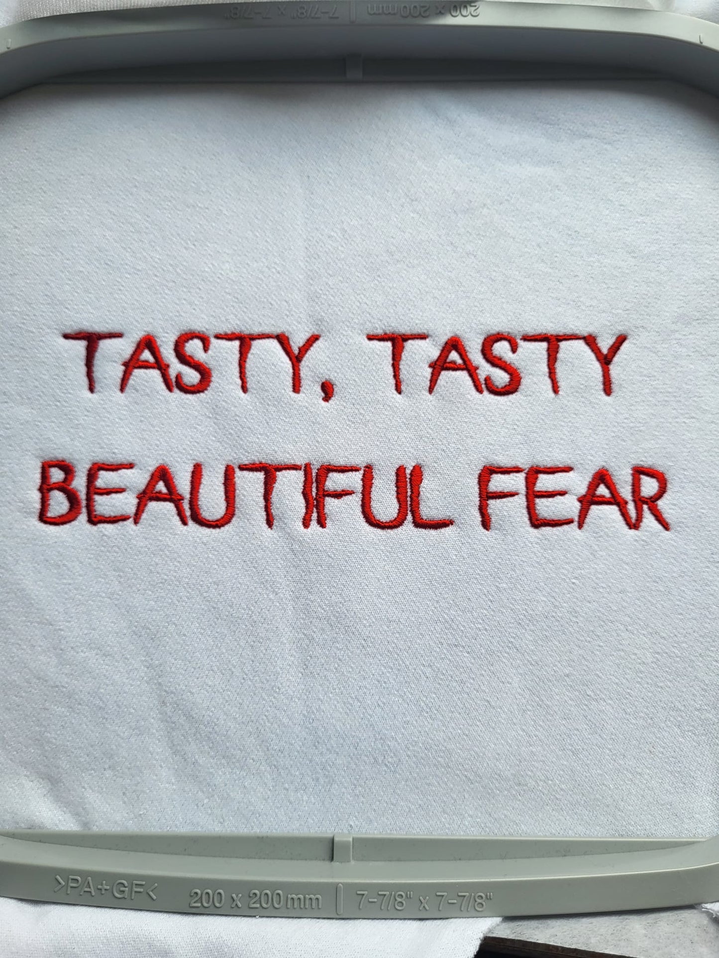 Tasty, Tasty Beautiful Fear Zip Up Hoodie