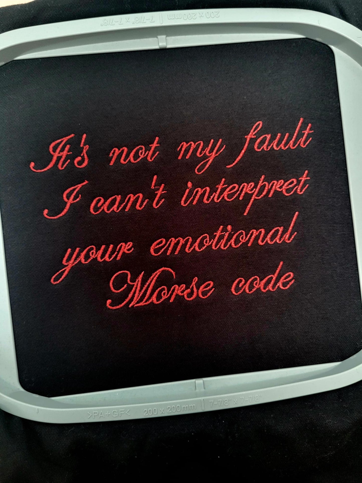 Emotional Morse Code Hoodie