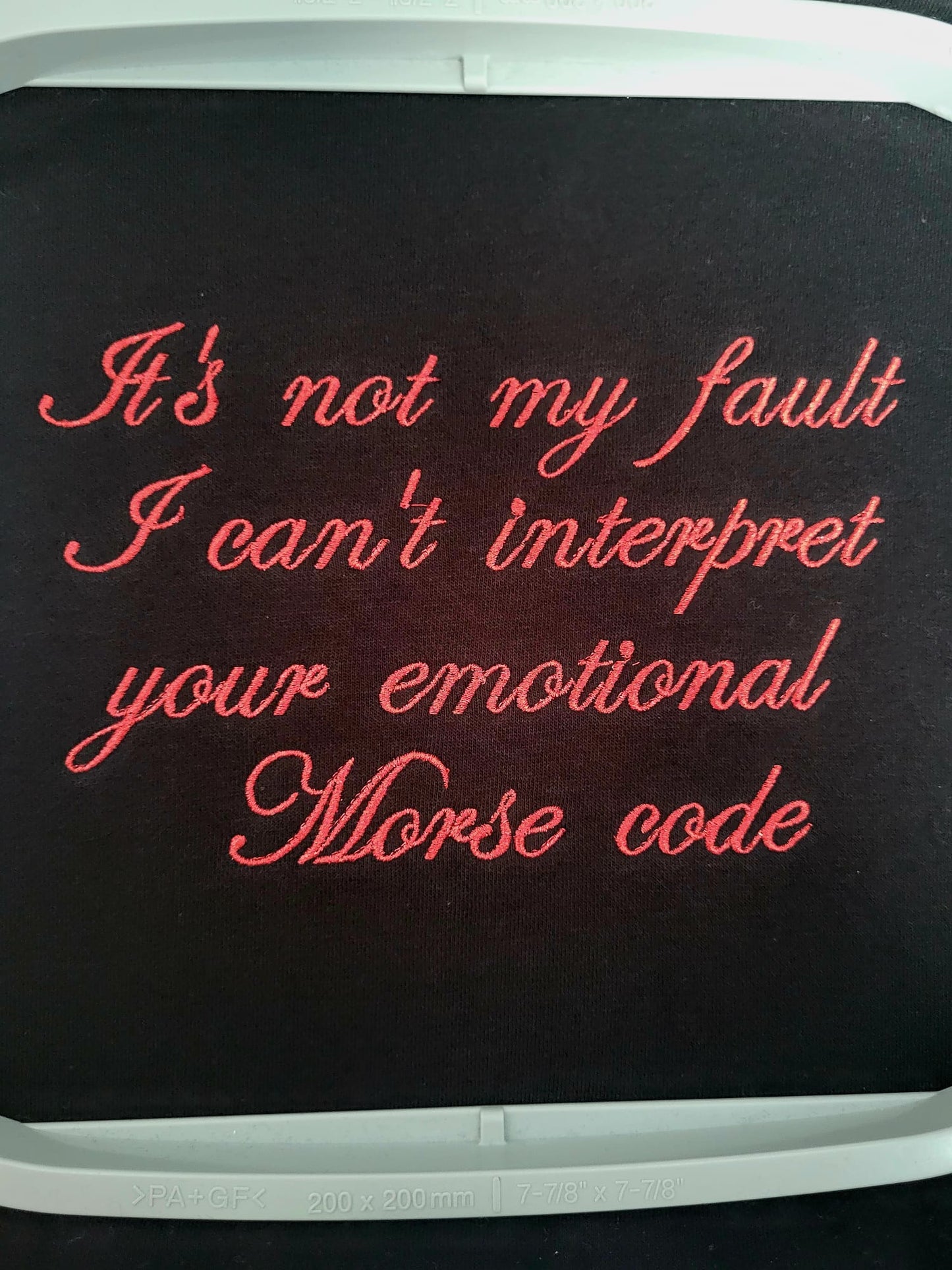 Emotional Morse Code Hoodie