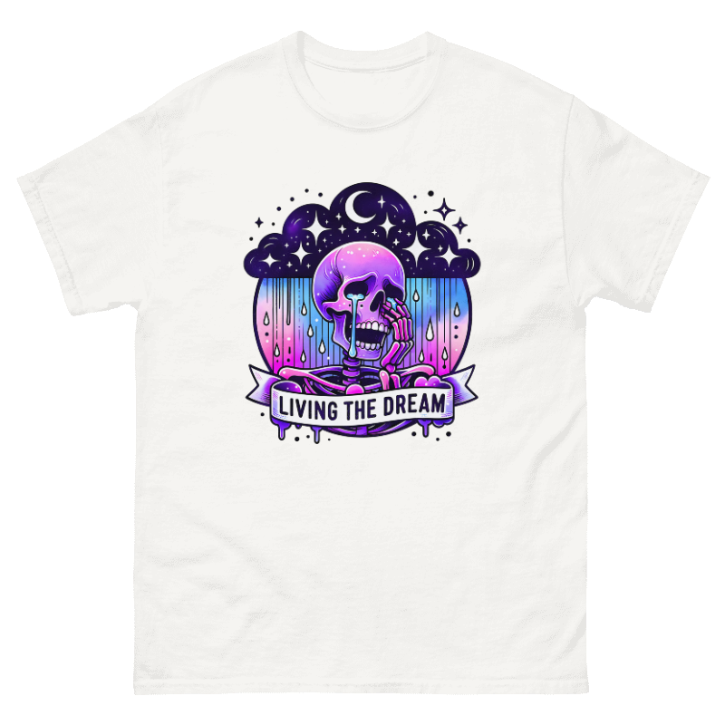 Living The Dream Printed Tee