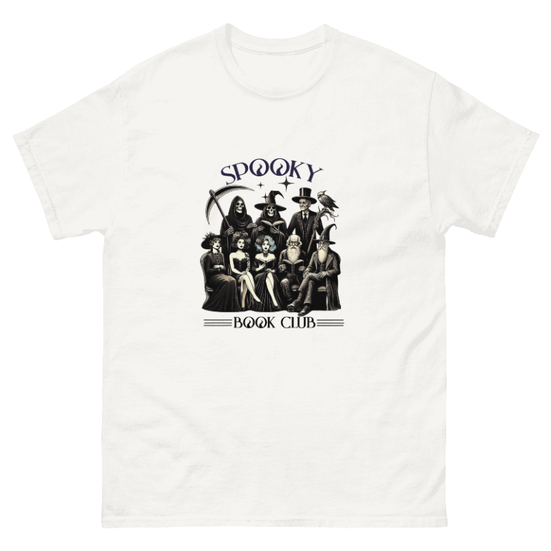 Spooky Book Club Printed Tee