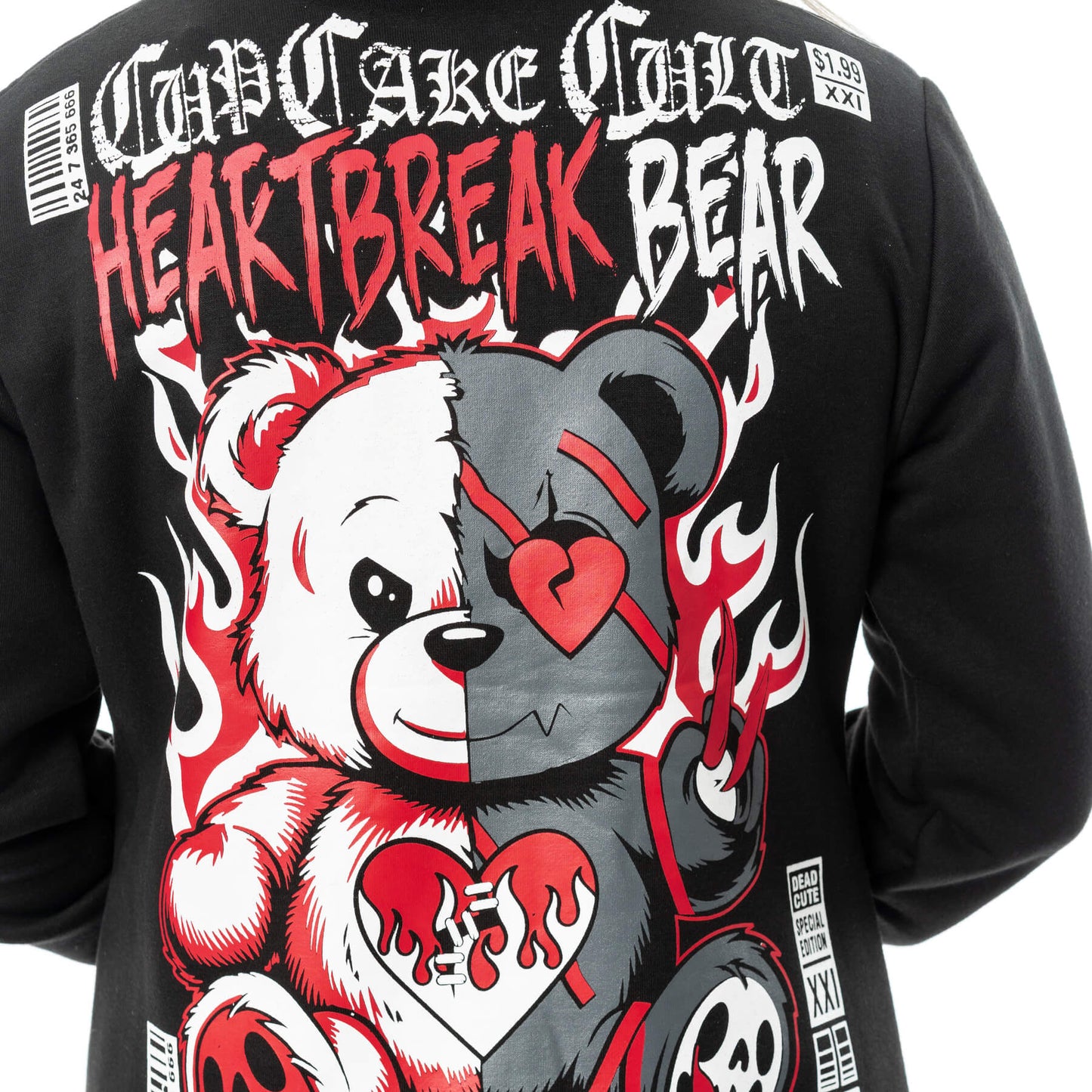 Heartbreak Bear Varsity Jacket