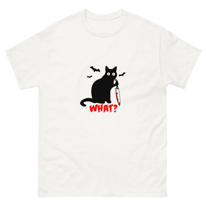 Black Cat Printed Tee