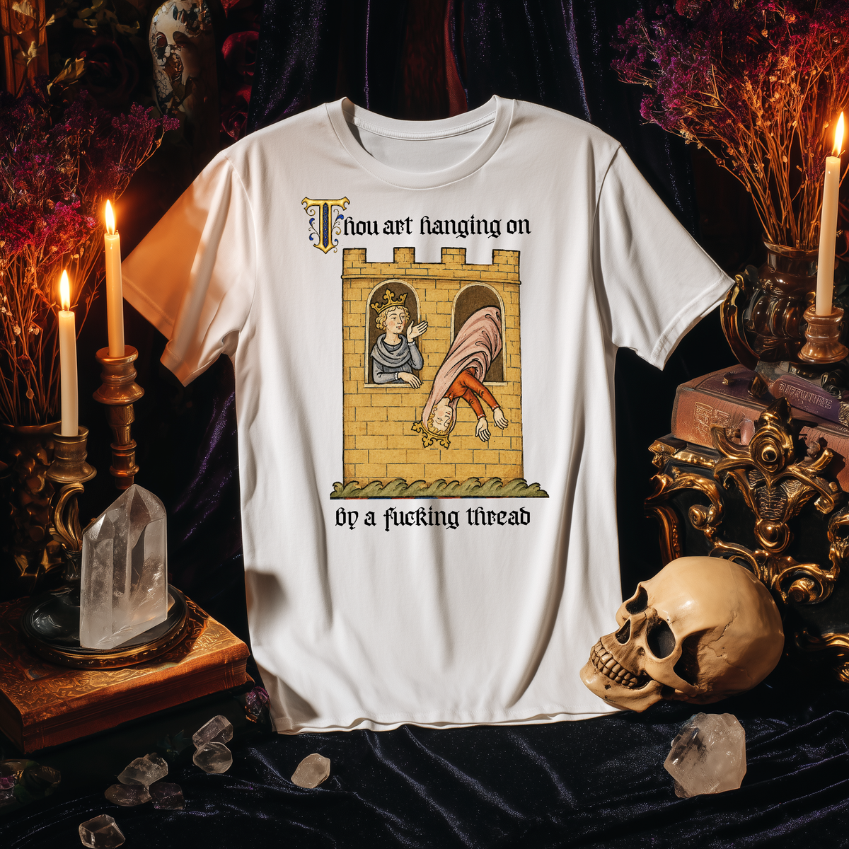 Thou Art Hanging On By A Fucking Thread