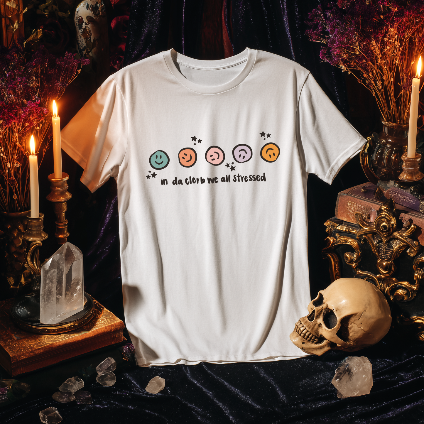 T-Shirt mit Aufdruck „Salem's Cat Sanctuary“