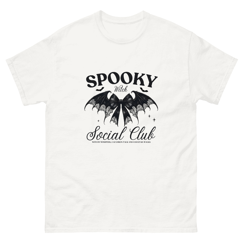 Spooky Witch Social Club Printed Tee