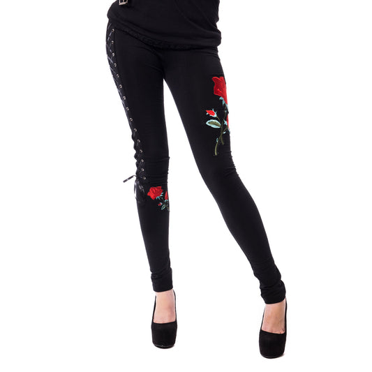 Rose Corset Leggings