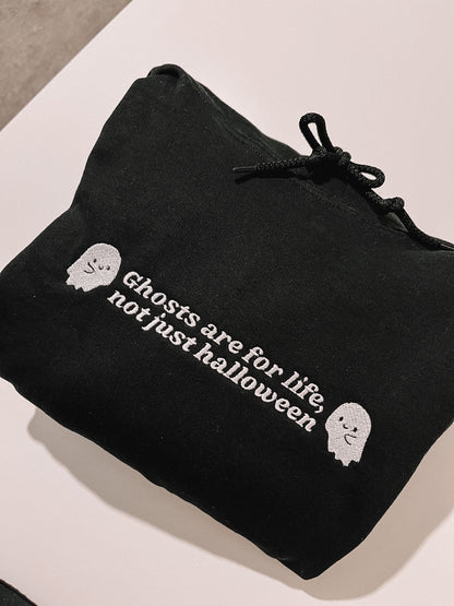 Ghosts Are For Life Rundhals-Sweatshirt
