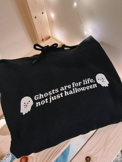 Ghosts Are For Life Rundhals-Sweatshirt