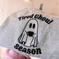 Tired Ghoul Zip Up Hoodie