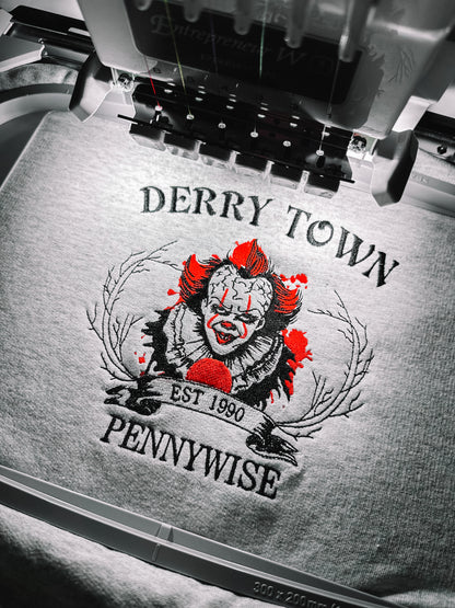 Sweatshirt mit Pennywise-Stickerei
