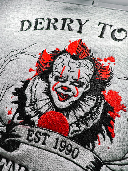 Sweatshirt mit Pennywise-Stickerei