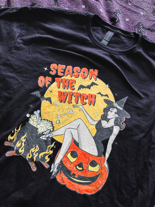 Season Of The Witch Printed Tee