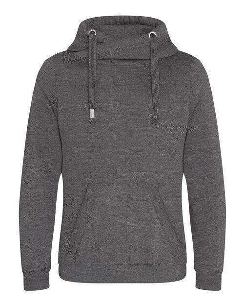 Cross Neck Hoodie