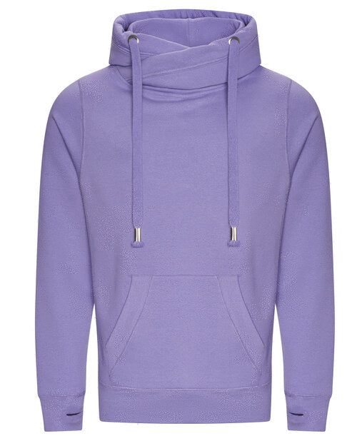 Cross Neck Hoodie