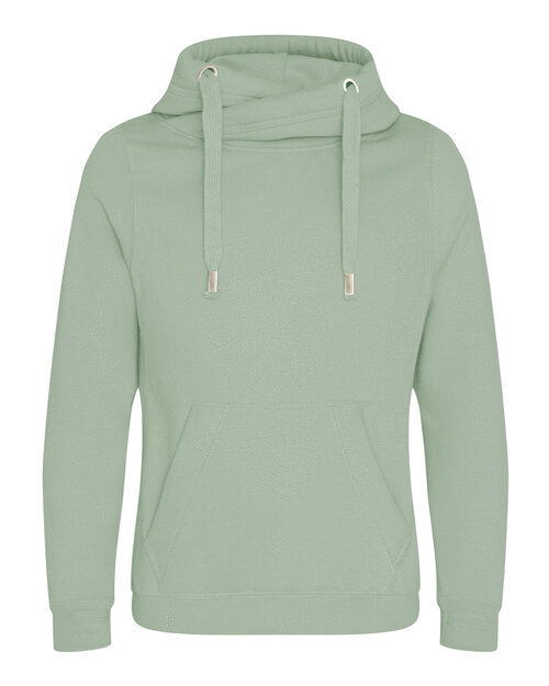 Cross Neck Hoodie