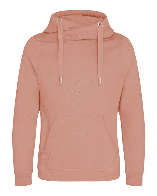 Cross Neck Hoodie
