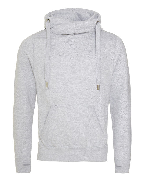 Cross Neck Hoodie