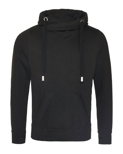 Cross Neck Hoodie