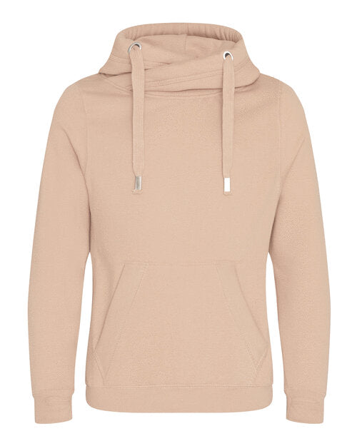 Cross Neck Hoodie