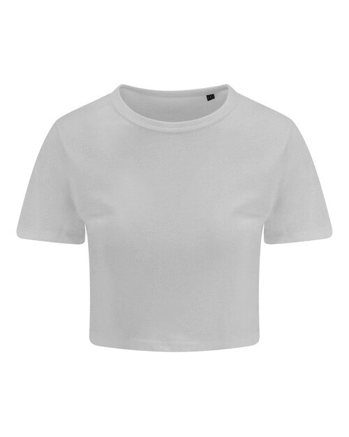 Feed Me Pizza Women's Embroidered Cropped Tee
