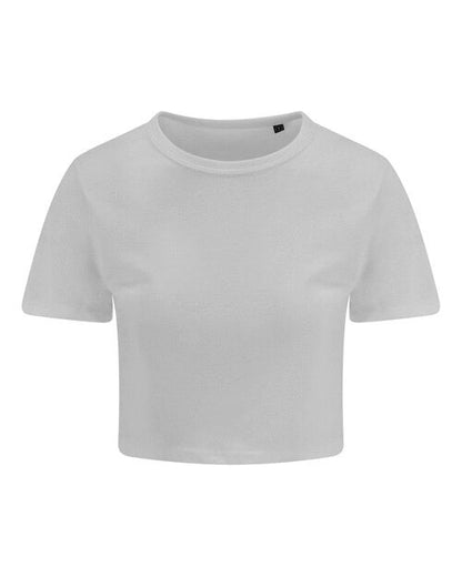Feed Me Pizza Women's Embroidered Cropped Tee