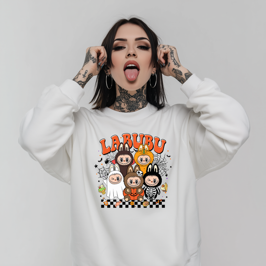 Spooky Dolls Printed Sweatshirt