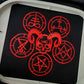 Devil Sigil Zip Up Hoodie