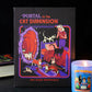 The Cat Dimension Canvas Plaque by Steven Rhodes