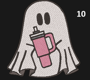 Ghost With A Coffee Sweatshirt