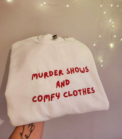 Murder Shows Crewneck Sweatshirt