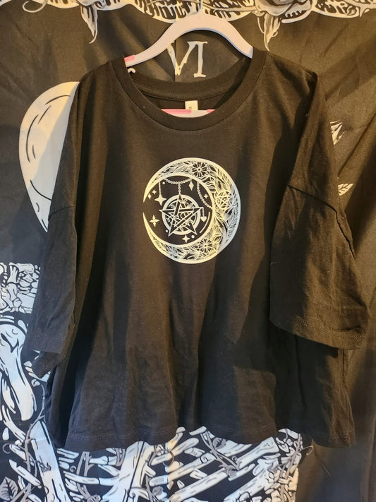 Pentagram Crop Tee