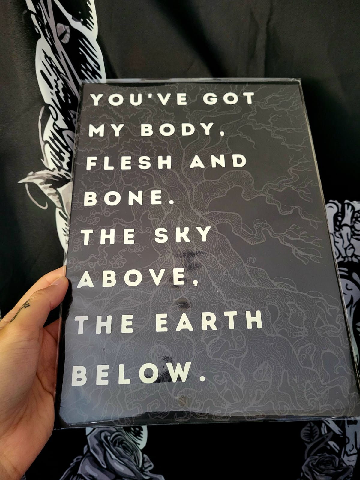 Body Flesh Bone A4 Print