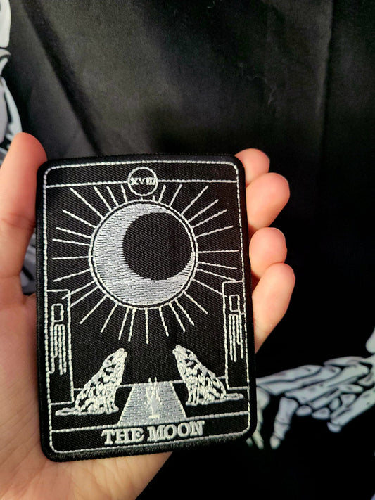 Der Mond-Tarotkarten-Aufnäher