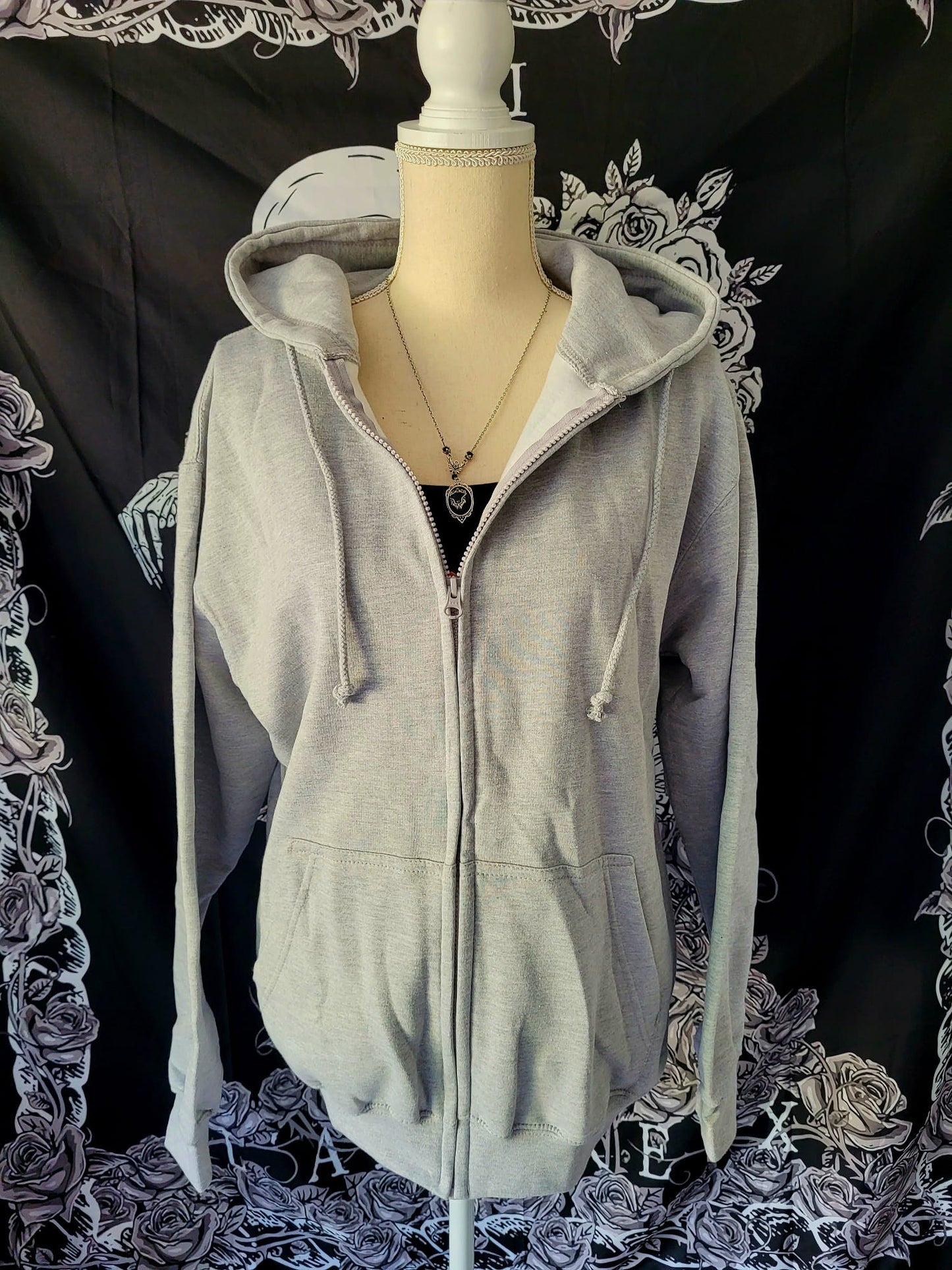 Damaged Zip Up