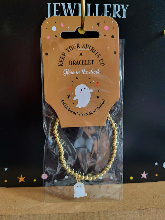 Glow In The Dark Ghost Bracelet
