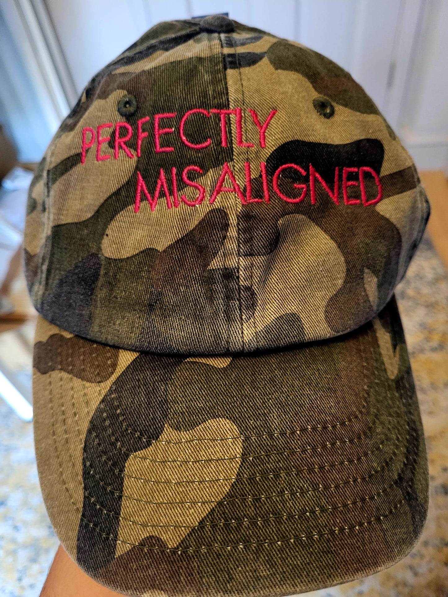Perfectly Misaligned Camo Cap