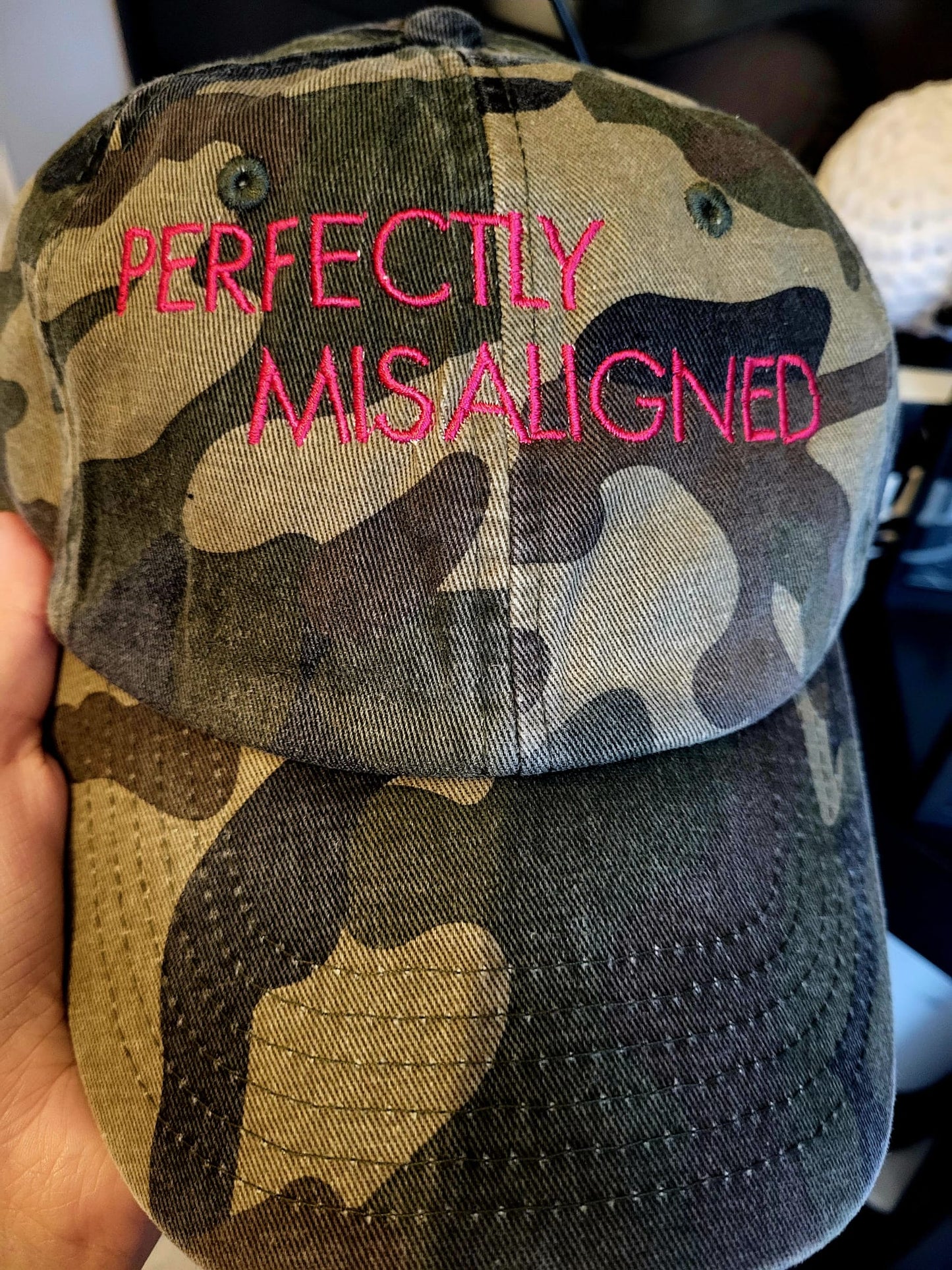 Perfectly Misaligned Camo Cap