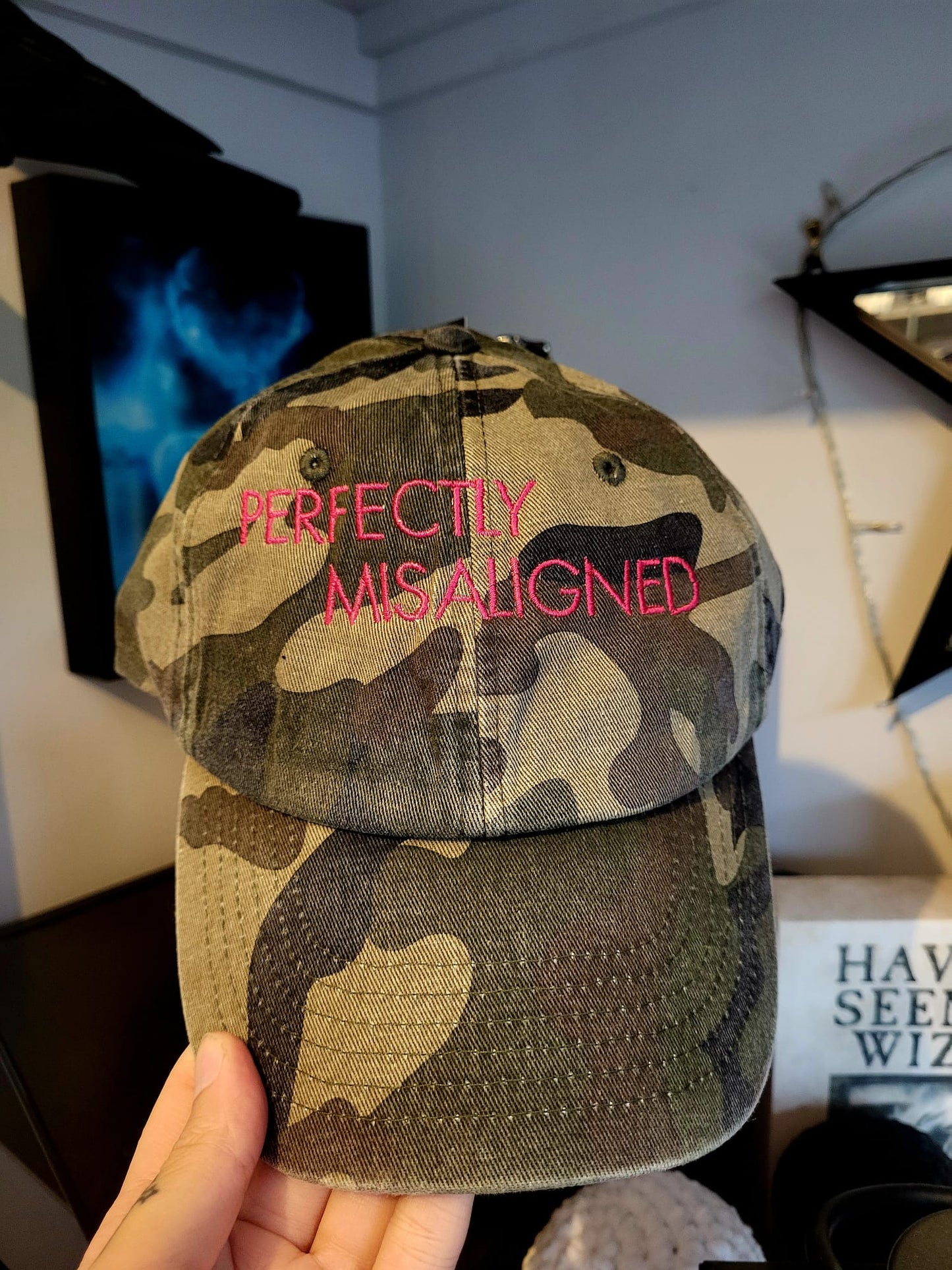 Perfectly Misaligned Camo Cap