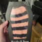 Striped Socks in Coffin Gift Box
